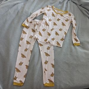 Kyte Baby 4T Monarch Butterflies LS Pajamas